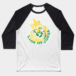 Rasta Lion of Judah Clothing Merchandise Gifts Baseball T-Shirt